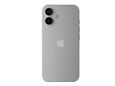 Apple iPhone 16 White Modelo 3D