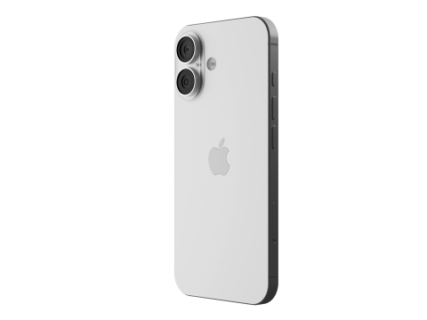 Apple iPhone 16 White Modelo 3D
