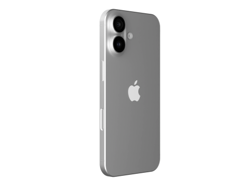 Apple iPhone 16 White Modelo 3D