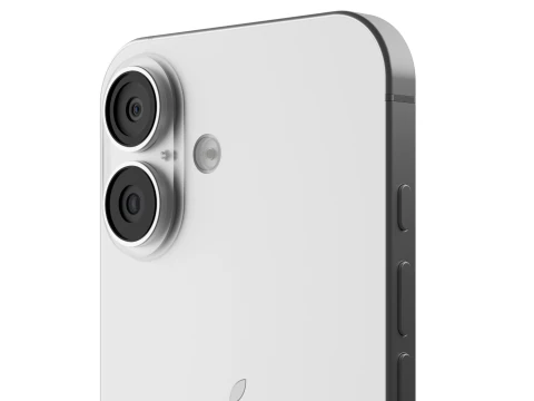 Apple iPhone 16 White 3D Model
