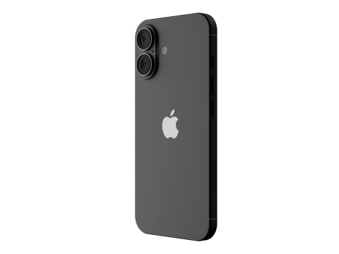 Apple iPhone 16 Black Modelo 3D