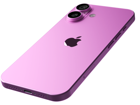 Apple iPhone 16 Pink 3D Model