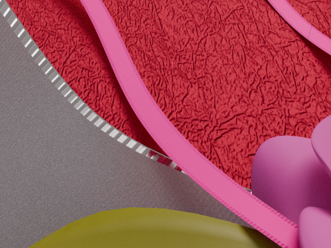 Package for Gift Pink 150 x 210 x 80mm 3D Model