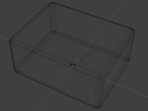 Package for Gift Pink 150 x 210 x 80mm 3D Model