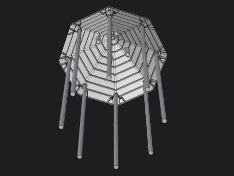 Playground Funpark 2 Levels 3D Model