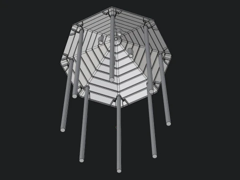 Playground Funpark 2 Levels 3D Model
