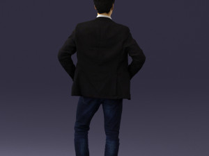000002 Man in casual clothes 0318 3D-Modell