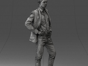 000002 Man in casual clothes 0318 3D-Modell