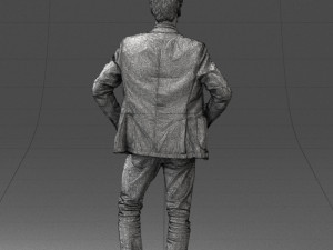000002 Man in casual clothes 0318 3D-Modell