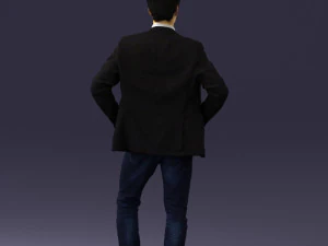 000002 Homme en v&ecirc;tements d&eacute;contract&eacute;s 0318 3dp Modèles 3D en vedette