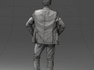 000002 Homme en v&ecirc;tements d&eacute;contract&eacute;s 0318 3dp Modèles 3D en vedette