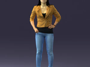 000003 Moda Mujer 0318 3dp Modelo de impresión 3D