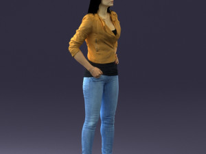 000003 Fashion Woman 0318 3dp 3Dプリントモデル