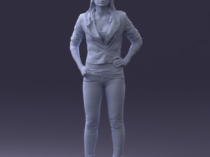 000003 Fashion Woman 0318 3dp 3Dプリントモデル
