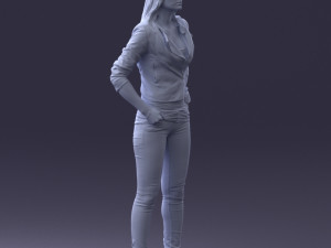 000003 Fashion Woman 0318 3dp 3Dプリントモデル