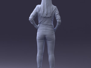 000003 Fashion Woman 0318 3dp 3Dプリントモデル