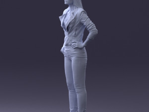 000003 Fashion Woman 0318 3dp 3Dプリントモデル