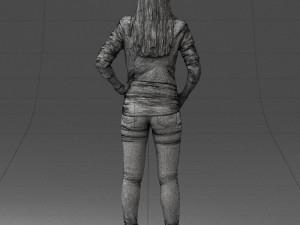 000003 Fashion Woman 0318 3dp 3Dプリントモデル