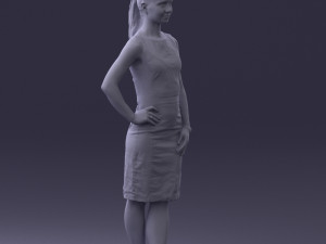 000001 Beautiful Girl 0318 Modelo 3D