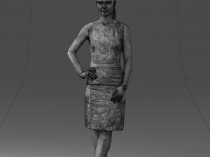 000001 Beautiful Girl 0318 Modelo 3D