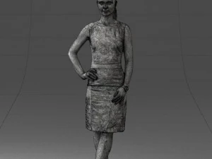000001 Beautiful Girl 0318 3D Model