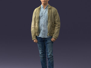 casual man 0818 3d print ready 3D Print Model