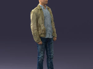 casual man 0818 3d print ready 3D Print Model
