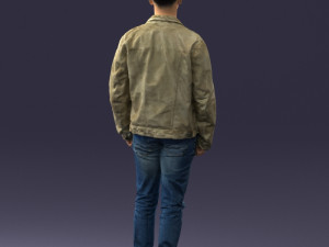 casual man 0818 3d print ready 3Dプリントモデル