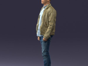 casual man 0818 3d print ready 3Dプリントモデル
