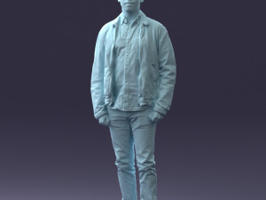 casual man 0818 3d print ready 3Dプリントモデル