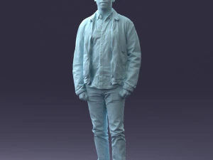 casual man 0818 3d print ready 3D Print Model