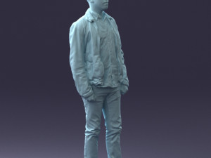 casual man 0818 3d print ready 3Dプリントモデル