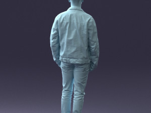 casual man 0818 3d print ready 3Dプリントモデル