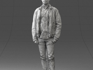 casual man 0818 3d print ready 3Dプリントモデル