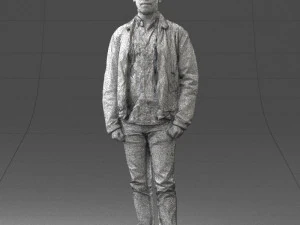 casual man 0818 3d print ready 3D Print Model