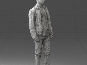 casual man 0818 3d print ready 3Dプリントモデル