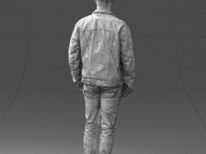 casual man 0818 3d print ready 3Dプリントモデル