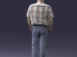 old man 0713 3D Model