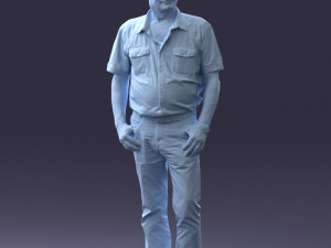 old man 0713 Model 3D