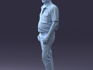 old man 0713 Model 3D