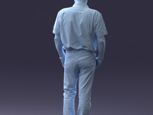 old man 0713 Model 3D