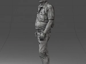old man 0713 3D Model