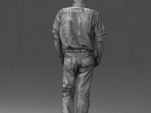 old man 0713 3D Model