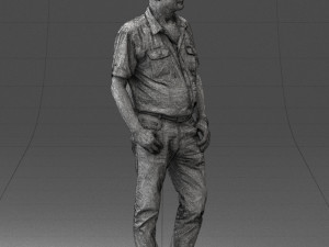 old man 0713 Model 3D