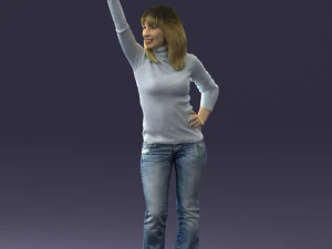 entregar mulher 0927 impress&atilde;o 3d pronta Modelo de Impressão 3D