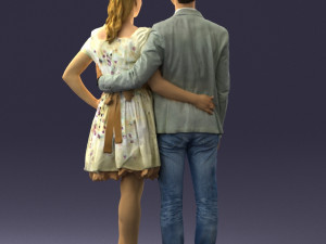 beautiful couple 0913 Modelo 3D