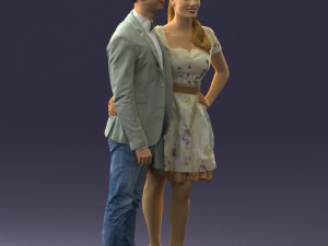 beautiful couple 0913 Modelo 3D