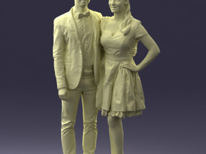 beautiful couple 0913 Modelo 3D