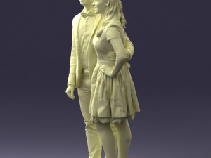 beautiful couple 0913 Modelo 3D