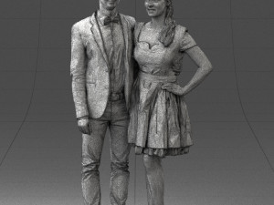 beautiful couple 0913 Modelo 3D